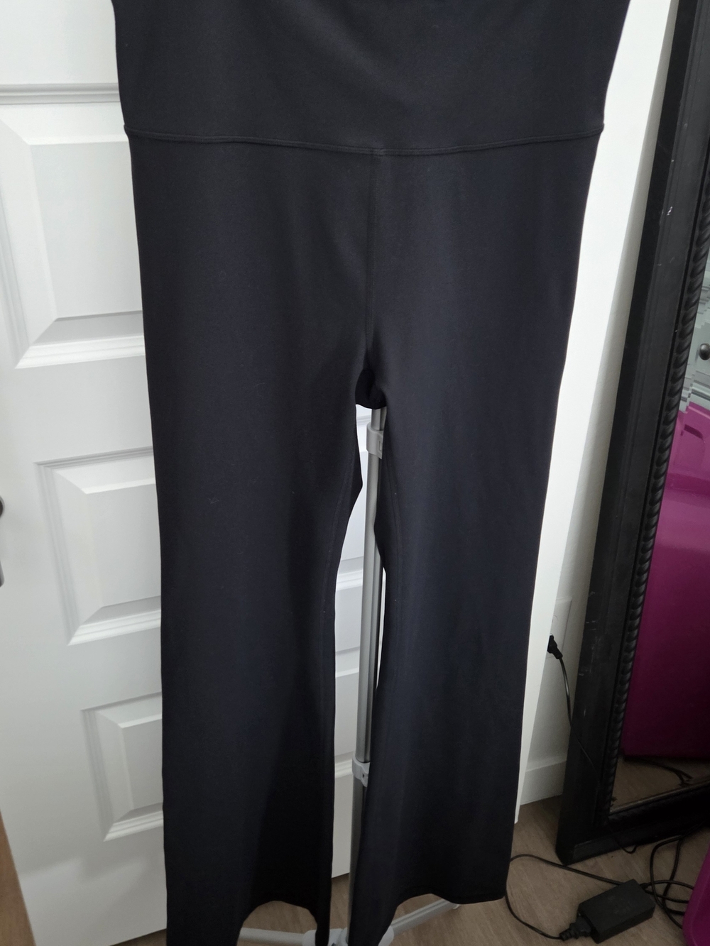 Fabletics Black High-Waist Flare Leg Pants - Picture 1 of 10